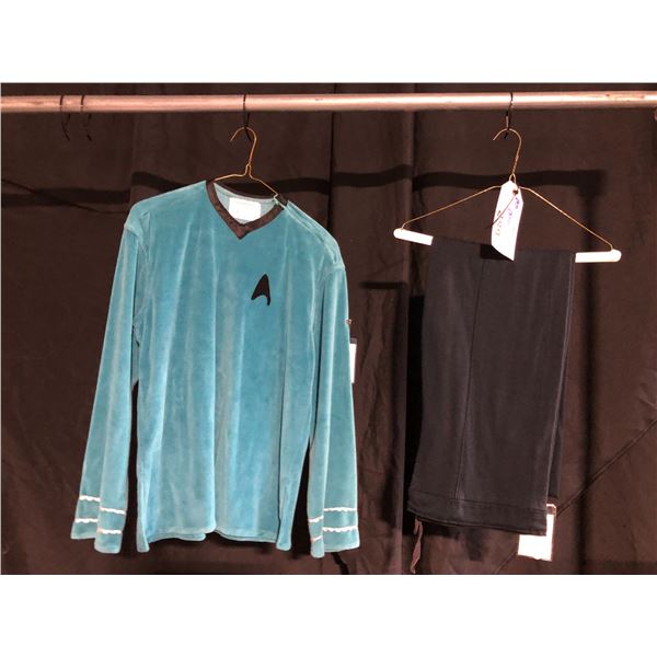 BLUE STAR TREK COSTUME, DAILY RENTAL $30.00