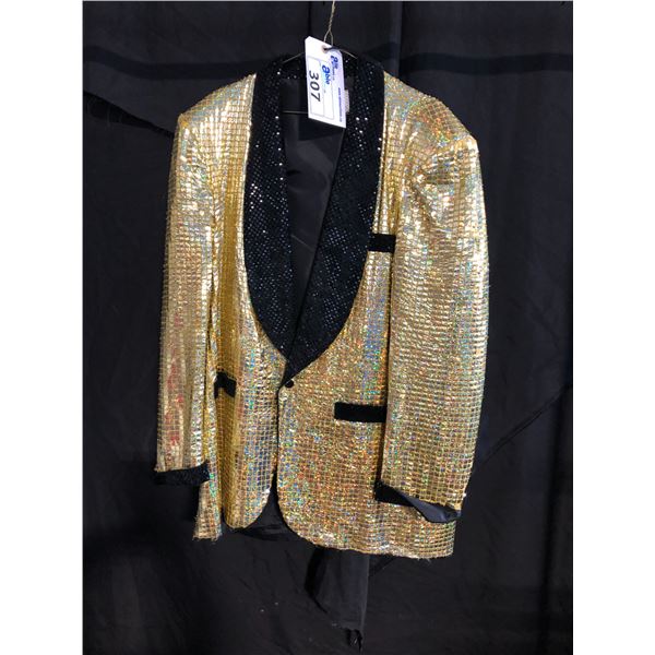 ELVIS GOLD AND BLACK COSTUME