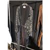 Image 3 : 2 VINTAGE ROBES (BROWN/BLACK AND BLUE/BLACK), DAILY RENTAL $50.00