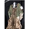 Image 3 : BROWN/GREEN 1750'S DRESS COSTUME, DAILY RENTAL $135.00