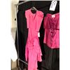 Image 4 : HOT PINK 1980'S DRESS AND TOP, DAILY RENTAL $70.00