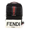 Image 1 : Fendi Baguette Pocket Zip Backpack Zucca Mesh with Nylon and Rubber Medium