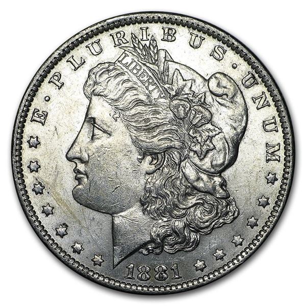 1881-O Morgan Silver Dollar BU MS-63