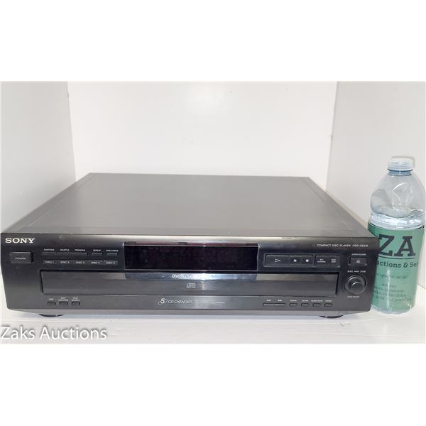 Sony Compact 5 Disc Player Model CDP-CE215