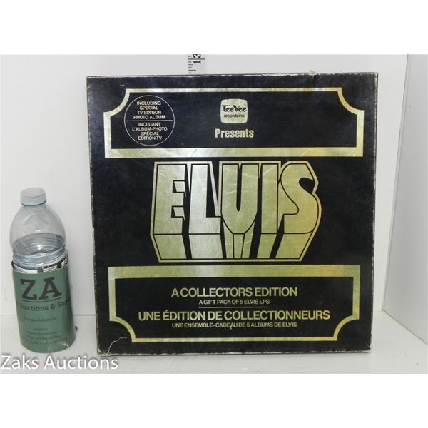 Boxed Elvis A Collector Edition Vinyl Record Albums