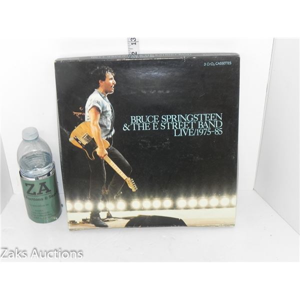 Boxed Set Bruce Springsteen & The Street Band Live 1975-85 Cassette Set