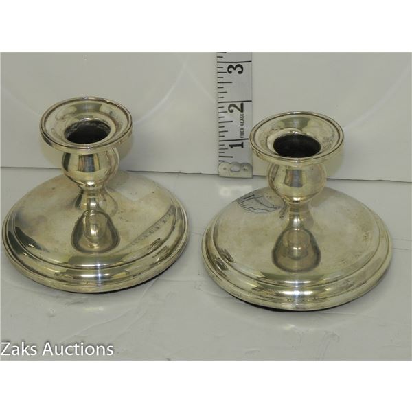 Birks Sterling Silver Candlestick Holders