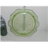 Image 4 : Uramium Glass Cake Plate With Design