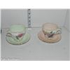 Image 3 : Set of 2 Double Warrant Paragon Teacups