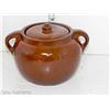 Image 2 : Medalta Pottery 1 Gallon Lidded Bean Pot