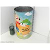 Image 2 : Vtg Metal Walt Disney Mickey Mouse & Donald Duck Metal Garbage Can Made in Canada by Pax