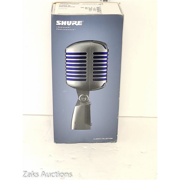 Shure Super 55 Vocal Microphone in Box (comes with zippered case)