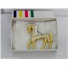 Image 6 : Vintage Butler Signed Rhinestone Horse Brooch
