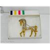 Image 7 : Vintage Butler Signed Rhinestone Horse Brooch