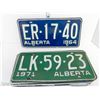 Image 3 : Lot of 12 Various License Plates