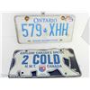Image 6 : Lot of 12 Various License Plates
