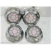 Image 2 : Set of 4 1950s Chrome Oven Knobs