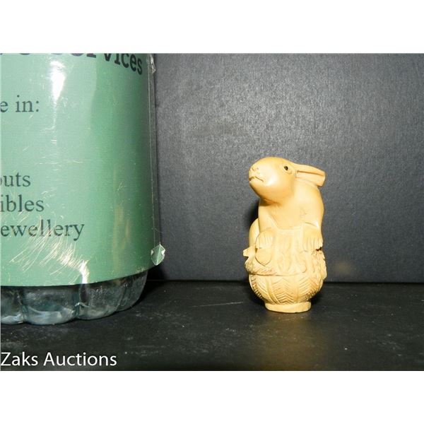 Asian Lucky Rabbit Statue