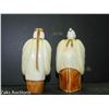 Image 4 : Lot of 2 Signed Antique Asian Wisemen Statues
