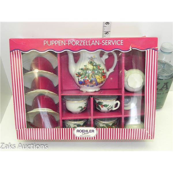 Puppen-Porzellan-Service Porcelain Tea Set