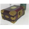 Image 3 : Chinese Jewelry Box - With Nephrite Inlay (tested)