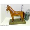 Image 1 : Hand Carved Horse on Base