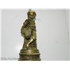 Image 3 : Cast Metal Man in Wheet Field on Tall Base 19" H