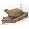 Image 4 : Handcarved Quail in Mahogany?