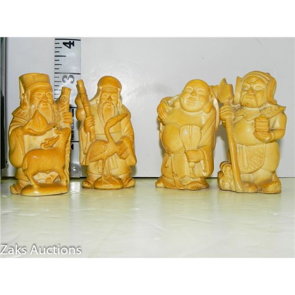 Set of Chinese Figurines 3"