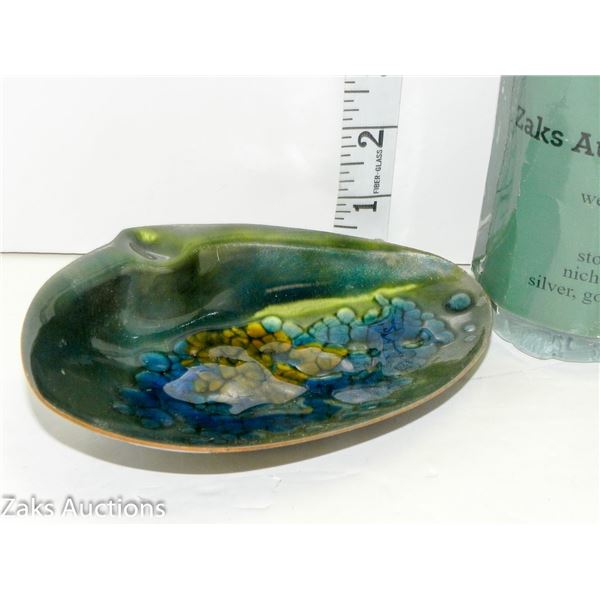 Metal Enamel Ashtray