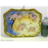 Image 9 : Beautiful Japanese Hand Painted Procelain Tray with Gold Trim