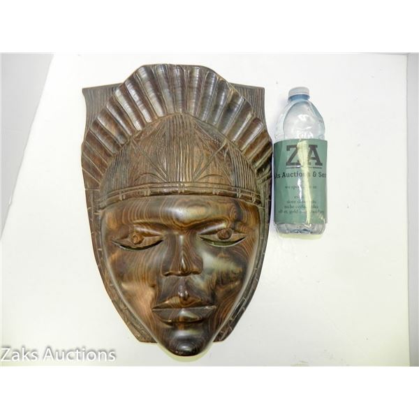 Heavy African Mahogany Senufo Mask Approx 4 Kg 13.5" x 9.75"