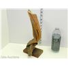 Image 7 : 1960 Handcarved Juniper Figure on California Red