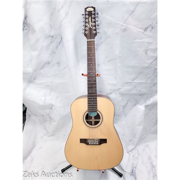 Segovia Secquo Model No DD3500 12 String Acoustic*Electric Guitar