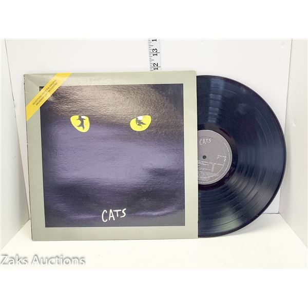 The Original Cast Recording of Cats Theatrical Record Vinyl Album