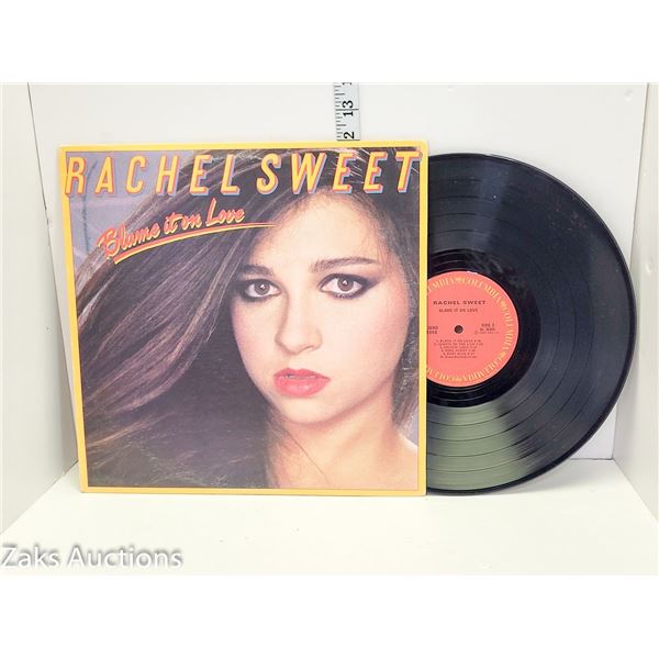 Rachel Sweet Blame it on Love Record Vinyl Album