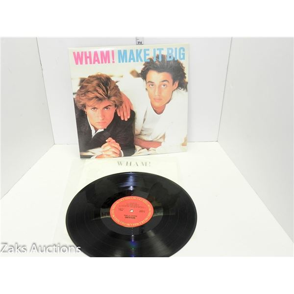 Wham! Make It Big Record Vinyl Album