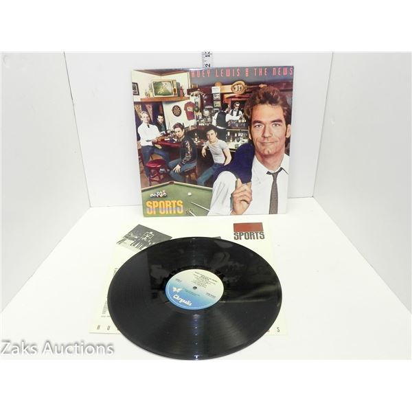 Huey Lewis & The News Sports Record Vinyl Album