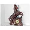 Image 3 : Ceramic Horse Wind Up Clock (working) Made in Germany