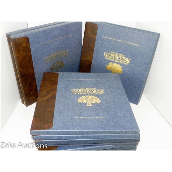 Boxed Set of The Greatest Country Music Recording of All Time - The Franklin Mint Record Society