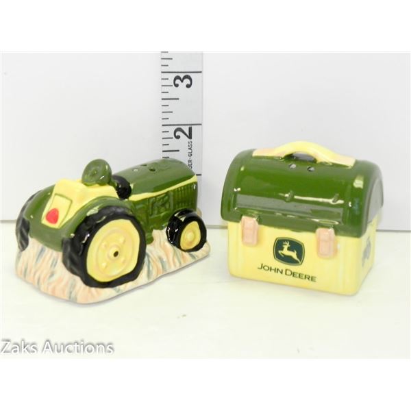 John Deere Salt & Pepper Shakers (Unused)