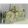 Image 2 : Vintage Silver/Gold Tone Electric Horse Clock