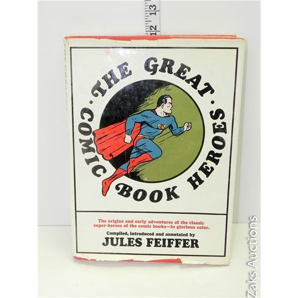 Vintage 1960s The Great Comic Book Heroes by Jules Feiffer