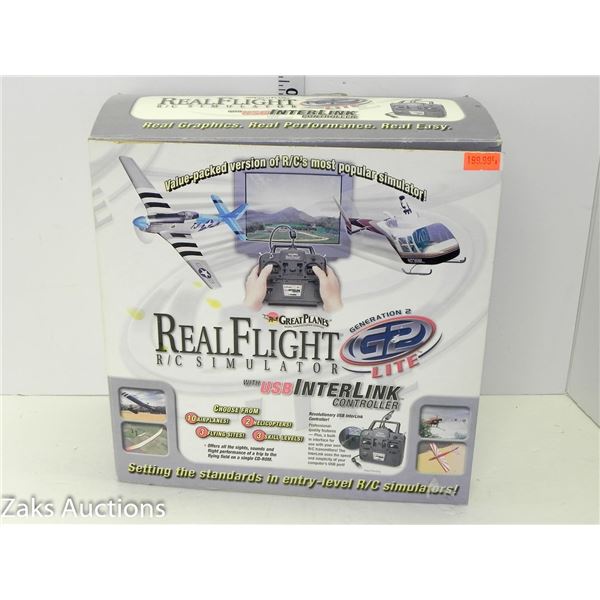 The Great Plans Real Flight R\C Stimulator with USB Interlink Controller Set