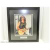 Image 13 : Framed Carlos Santana Autograph Picture with Authenticity