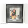 Image 2 : Framed Carlos Santana Autograph Picture with Authenticity