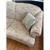 Image 3 : 2 Seater Sofa With Throw Pillows 58Lx36Dx32H