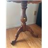 Image 3 : Solid Wood Decorative Round End Table