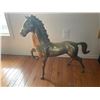 Image 1 : Decorative Brass Horse 30Lx6Dx24H