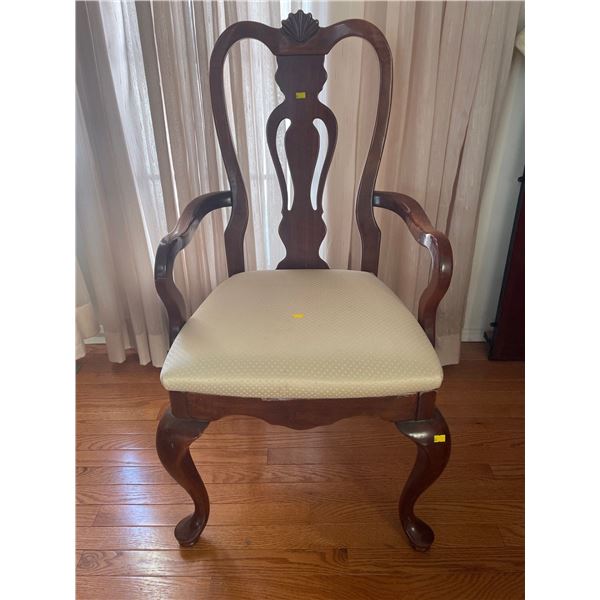 Solid Wood Queen Anne Legs Dining Chair 22Lx19.5Dx40H